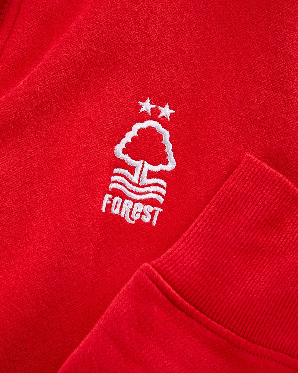 NFFC Red Essential Full Zip Track Top - Image 4