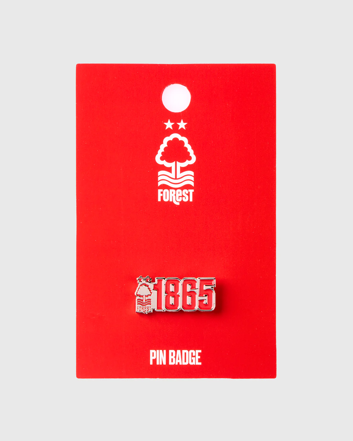 NFFC Red Est Collection Pin Badge - Image 2