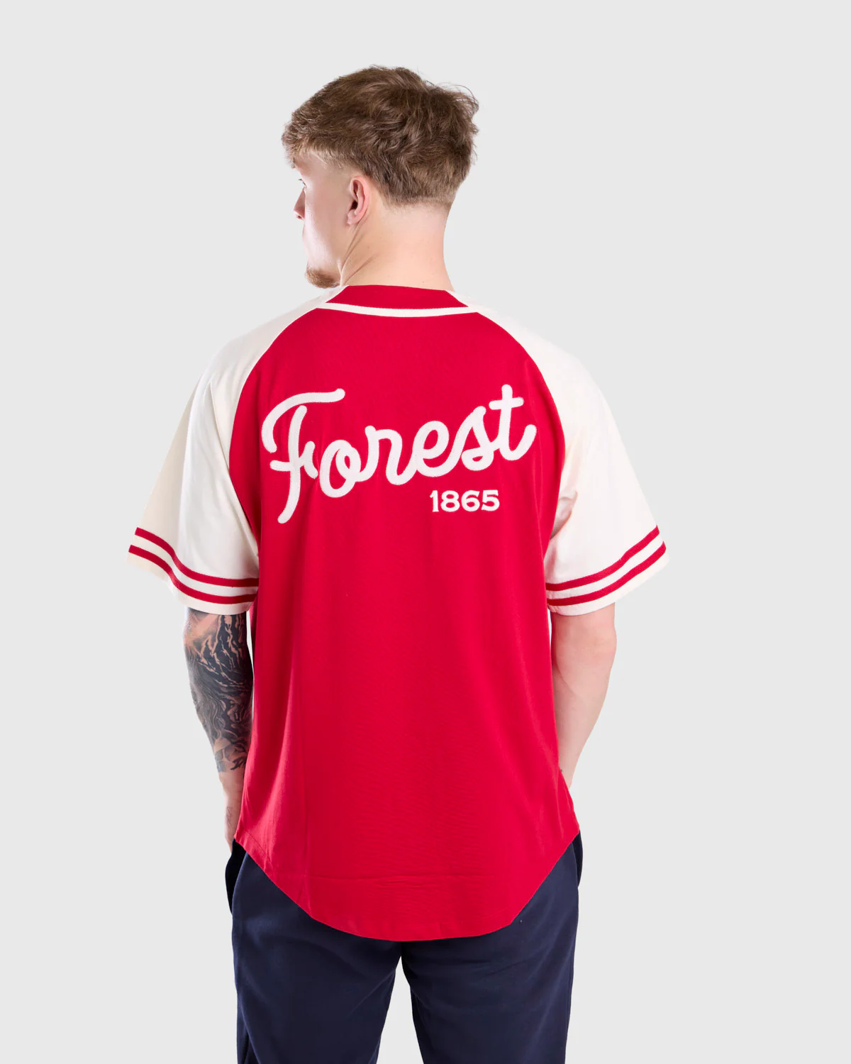 NFFC Red Home Baseball Top - Image 2