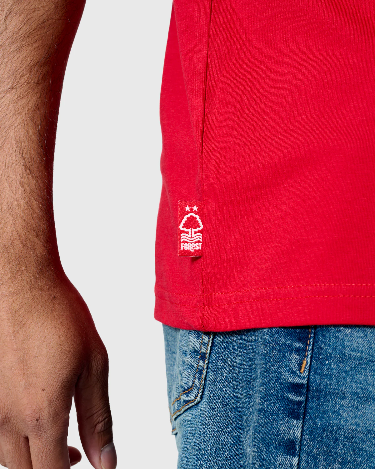 NFFC Red Original Reds Back Print T-Shirt - Image 5