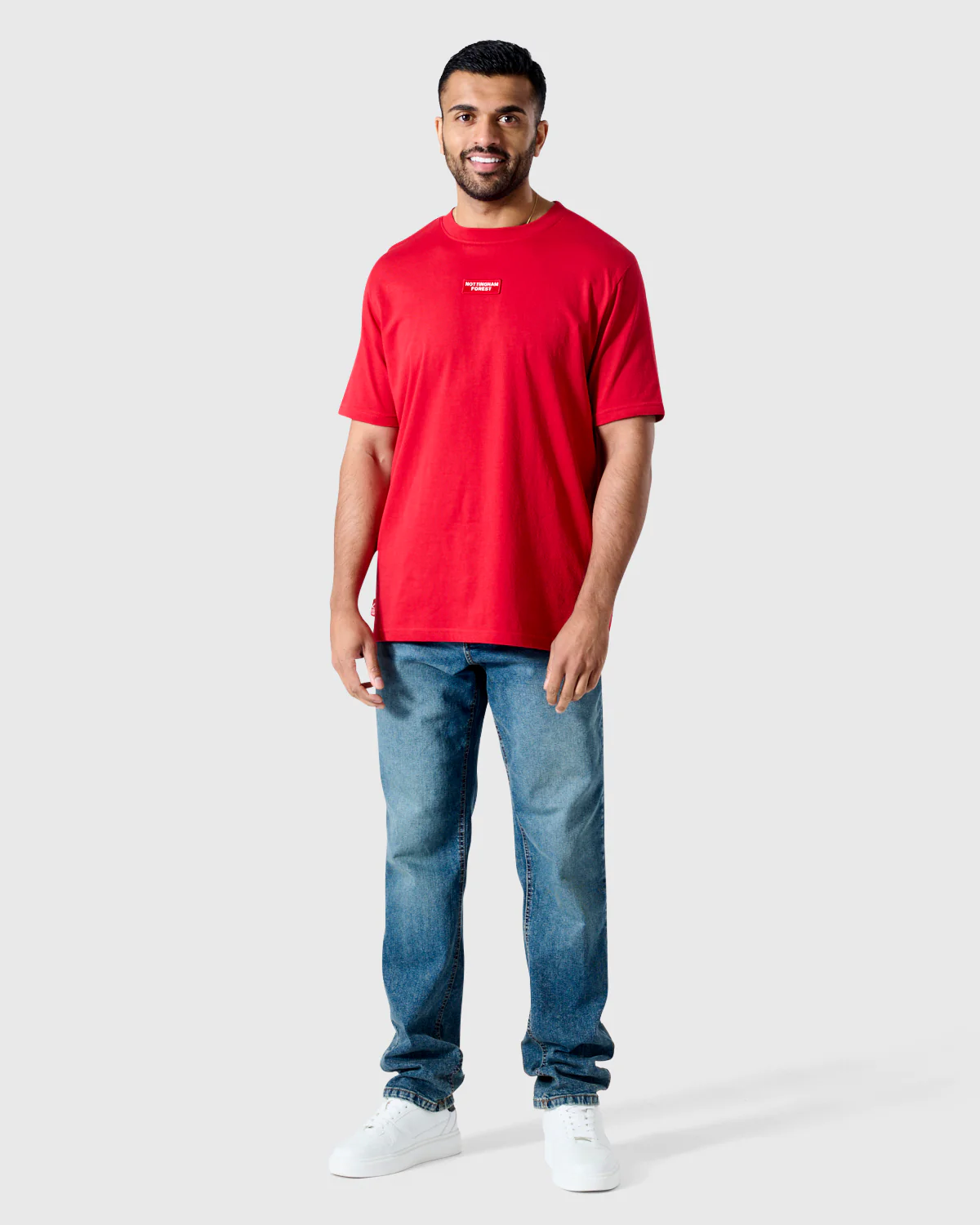 NFFC Red Original Reds Back Print T-Shirt - Image 6