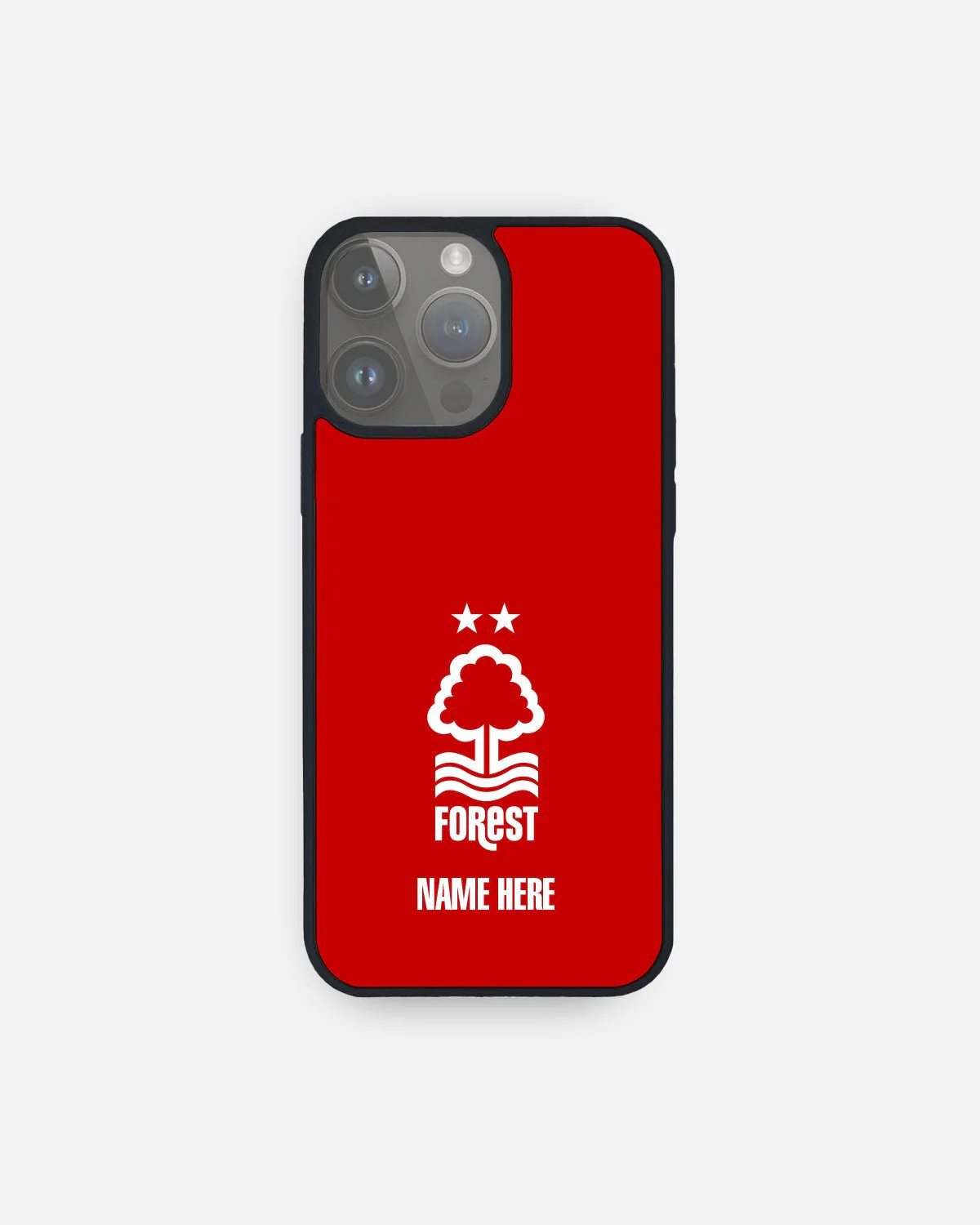 NFFC Red Crest Personalised Phone Cover