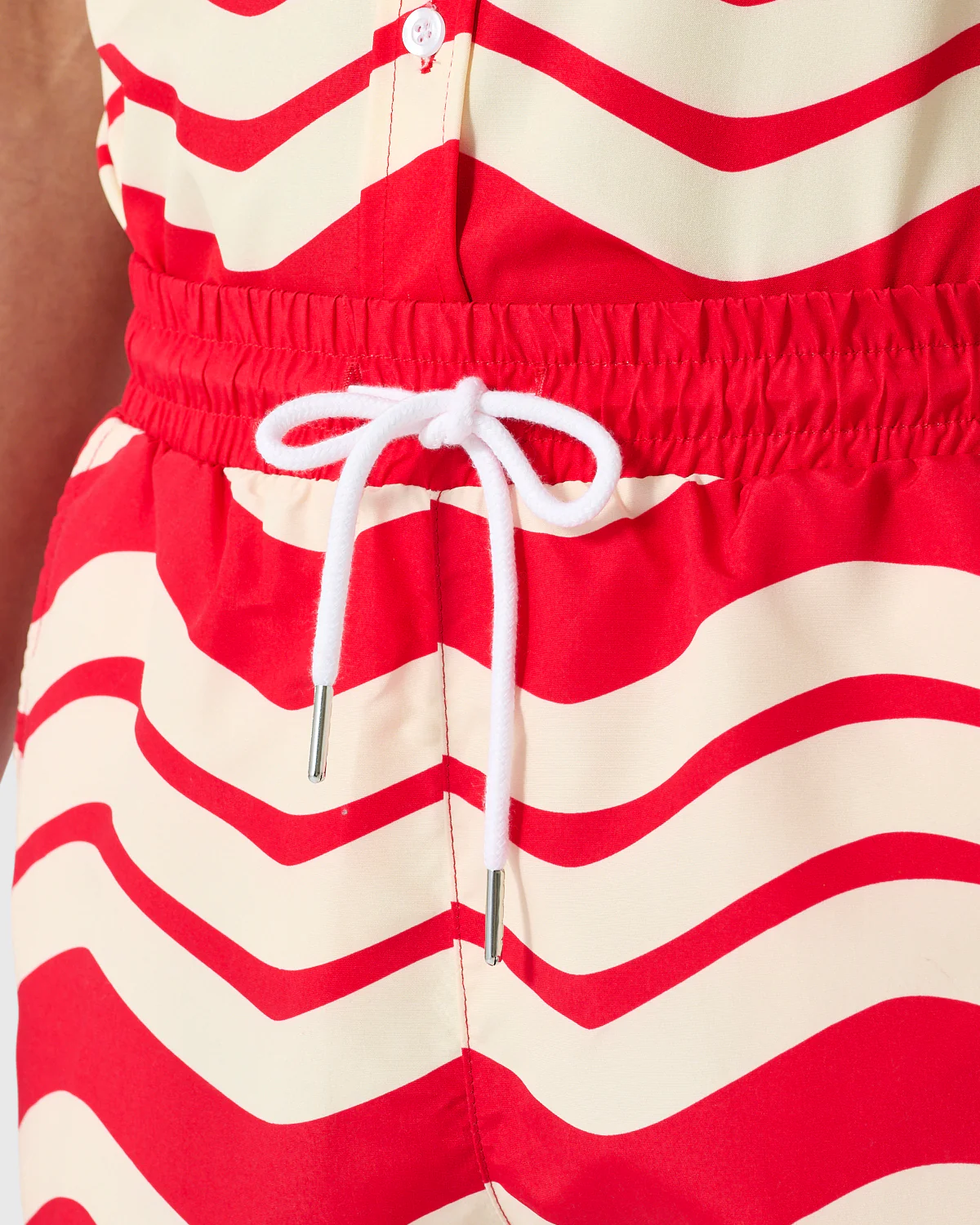 NFFC Red Trent Club Swim Shorts - Image 4