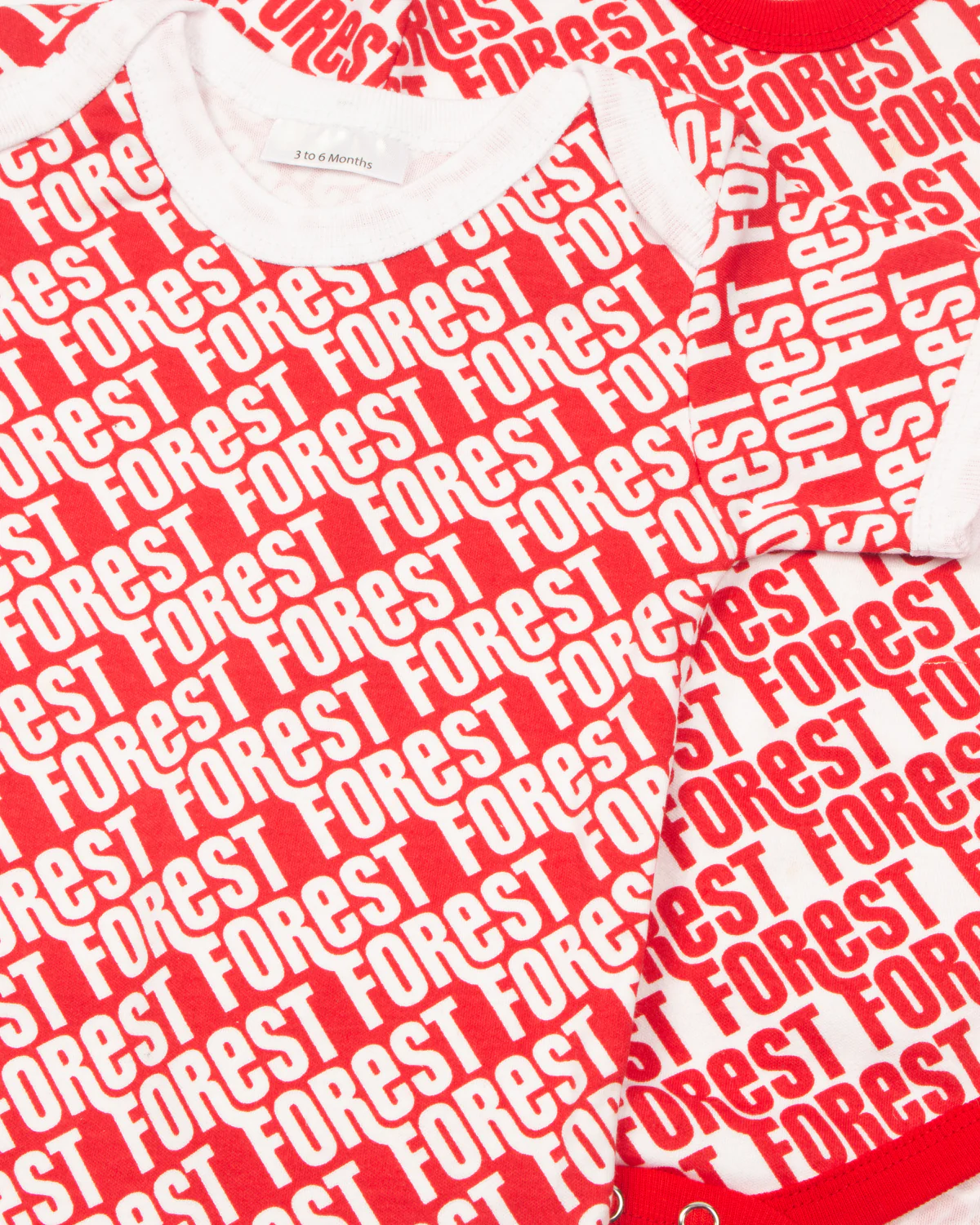NFFC Repeat Print 2 Pack Bodysuit - Image 2