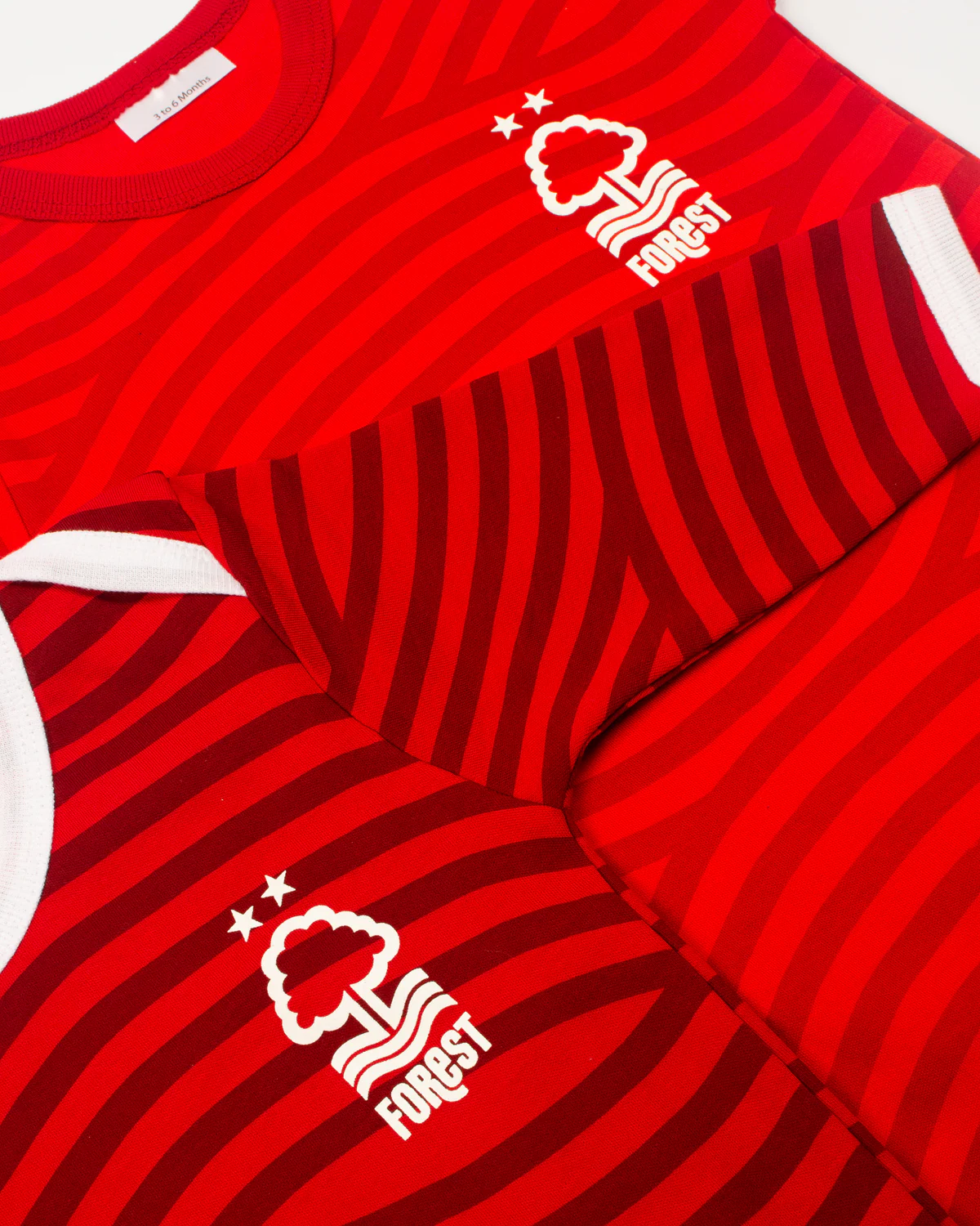NFFC Repeat Print 2 Pack Sleepsuit - Image 2
