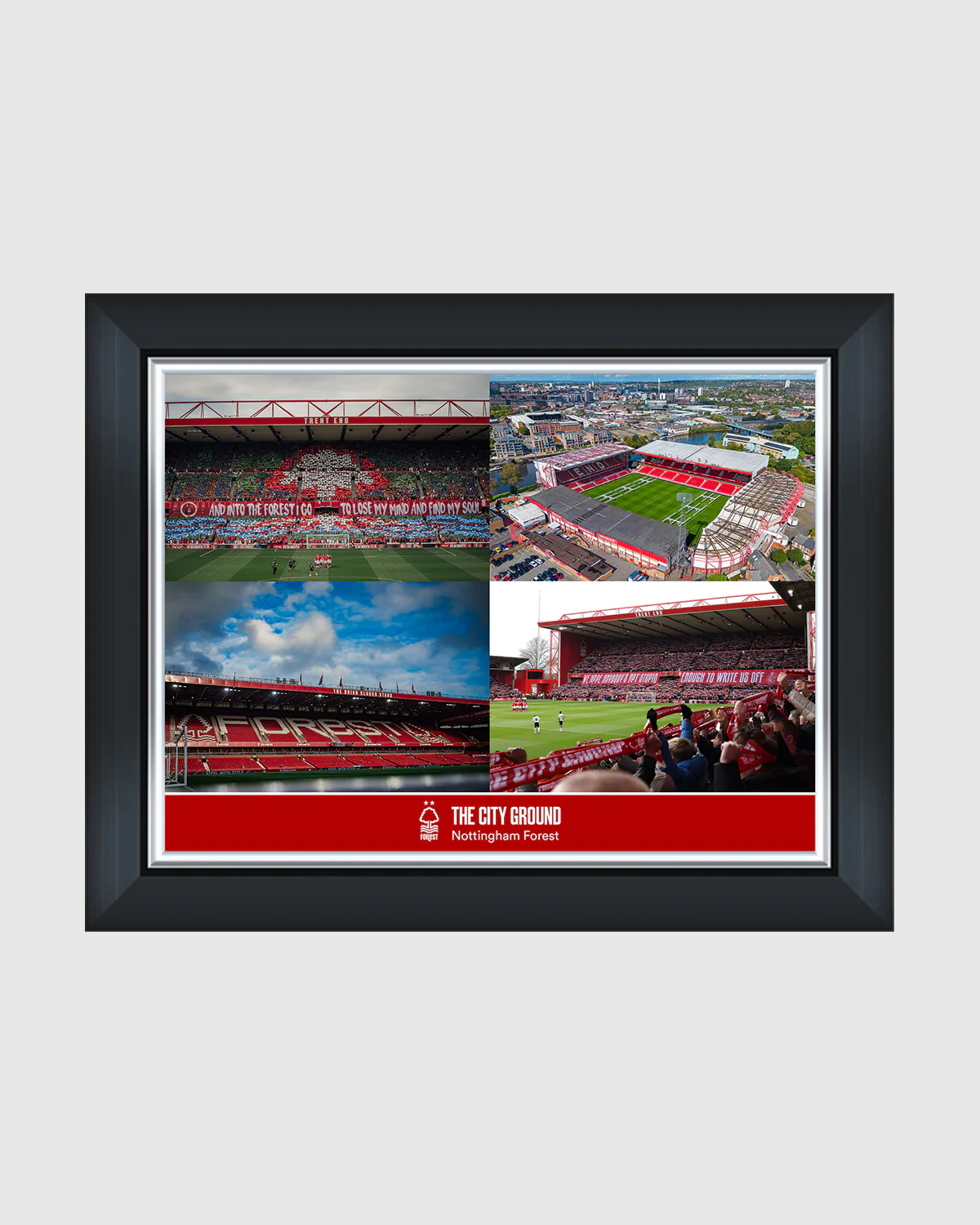 NFFC Stadium Montage Print Framed - 16 x 12
