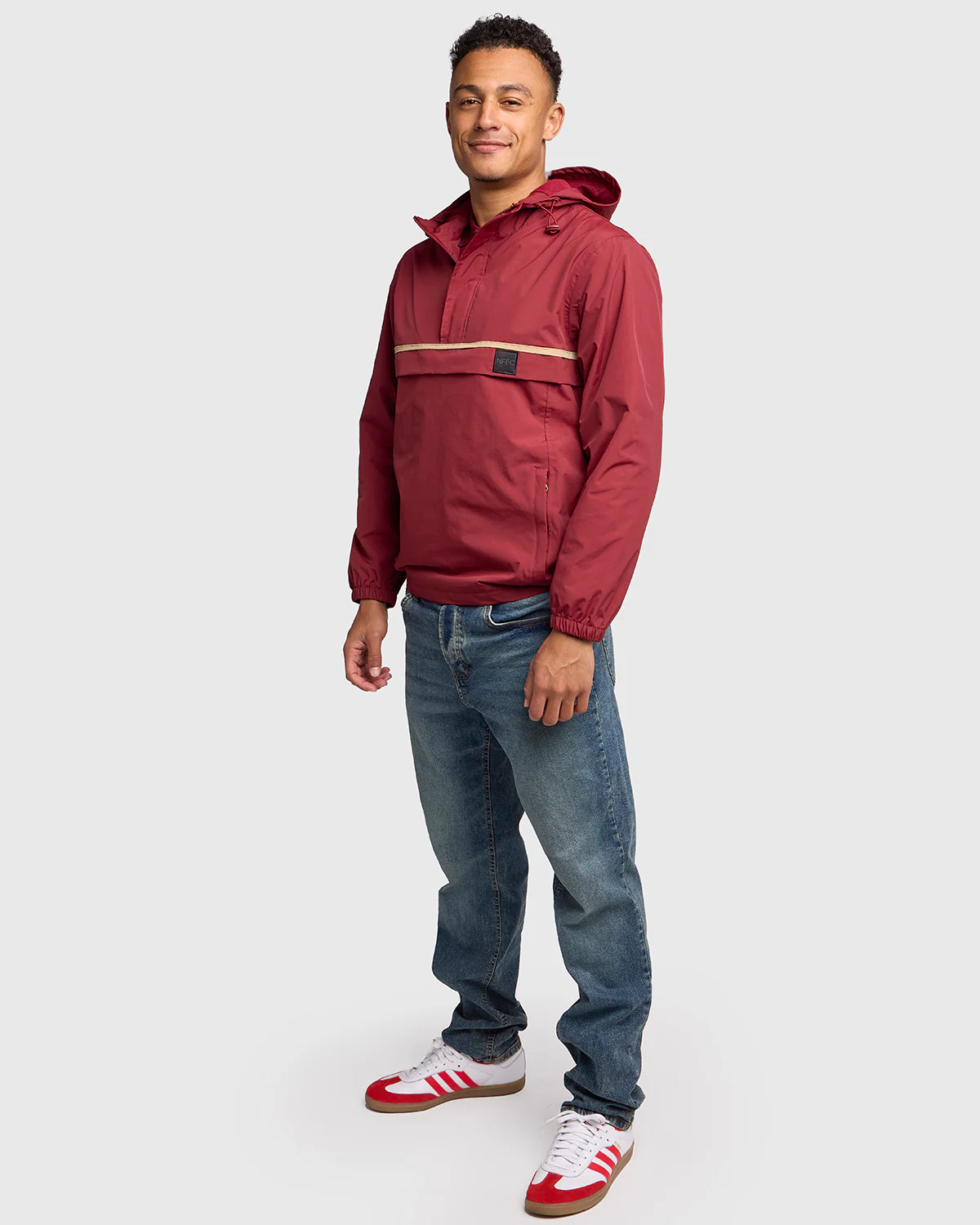 NFFC Red Terrace Windbreaker - Image 3