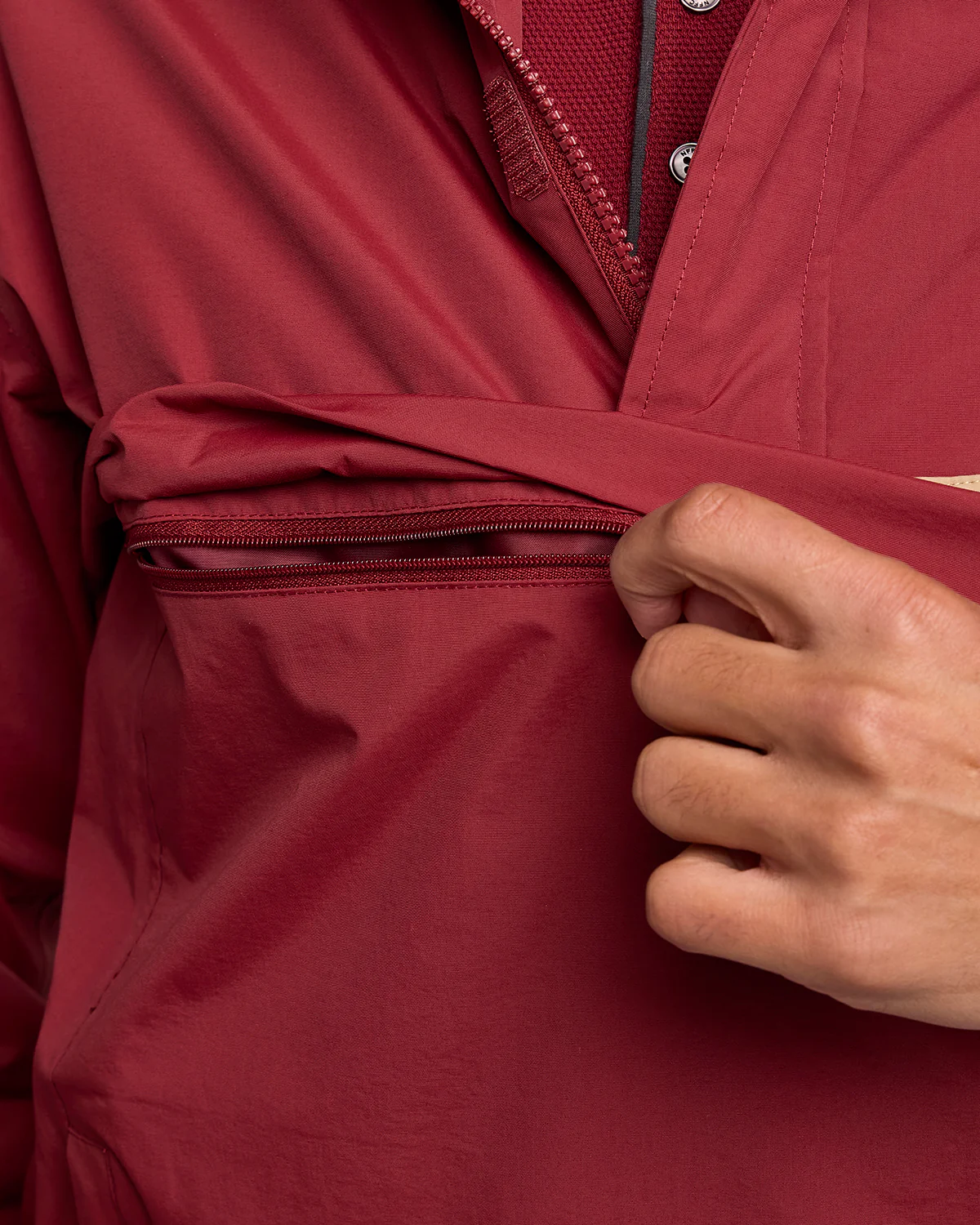 NFFC Red Terrace Windbreaker - Image 8