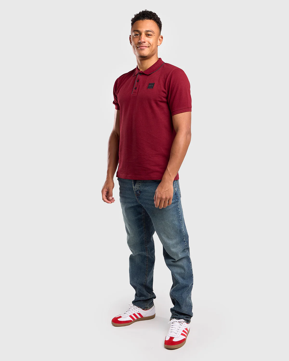 NFFC Red Terrace Polo - Image 3