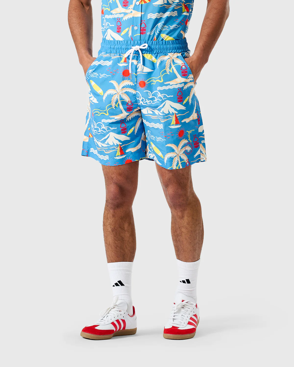 NFFC Trent School All Over Print Swim Shorts