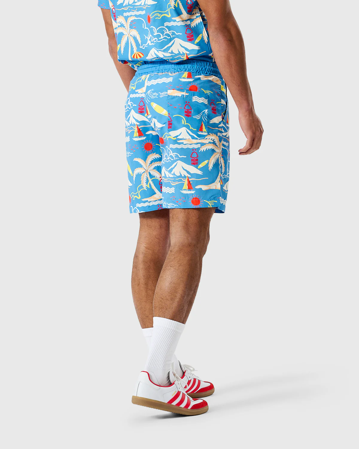 NFFC Trent School All Over Print Swim Shorts - Image 2