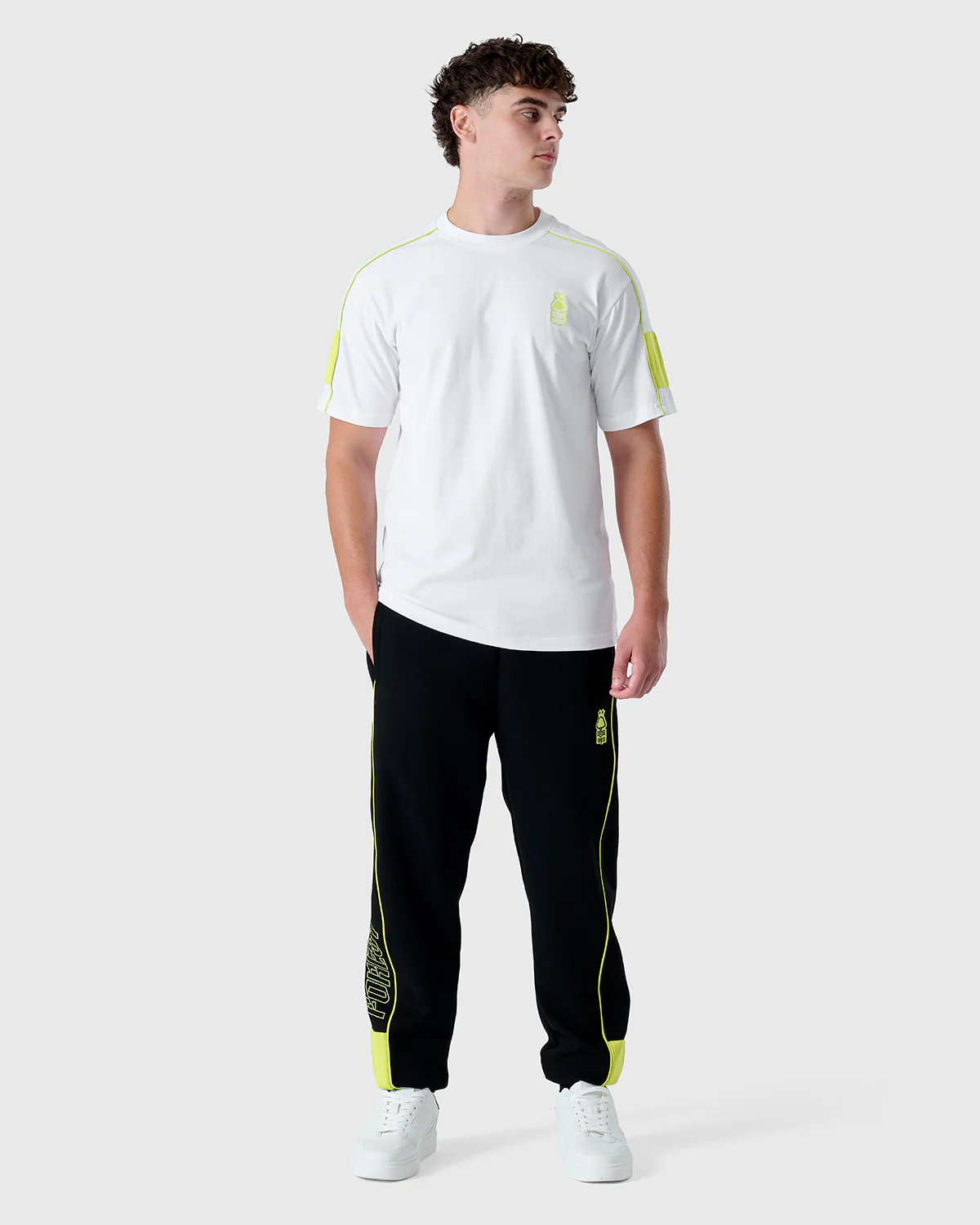 NFFC White Neon Pop T-Shirt - Image 3
