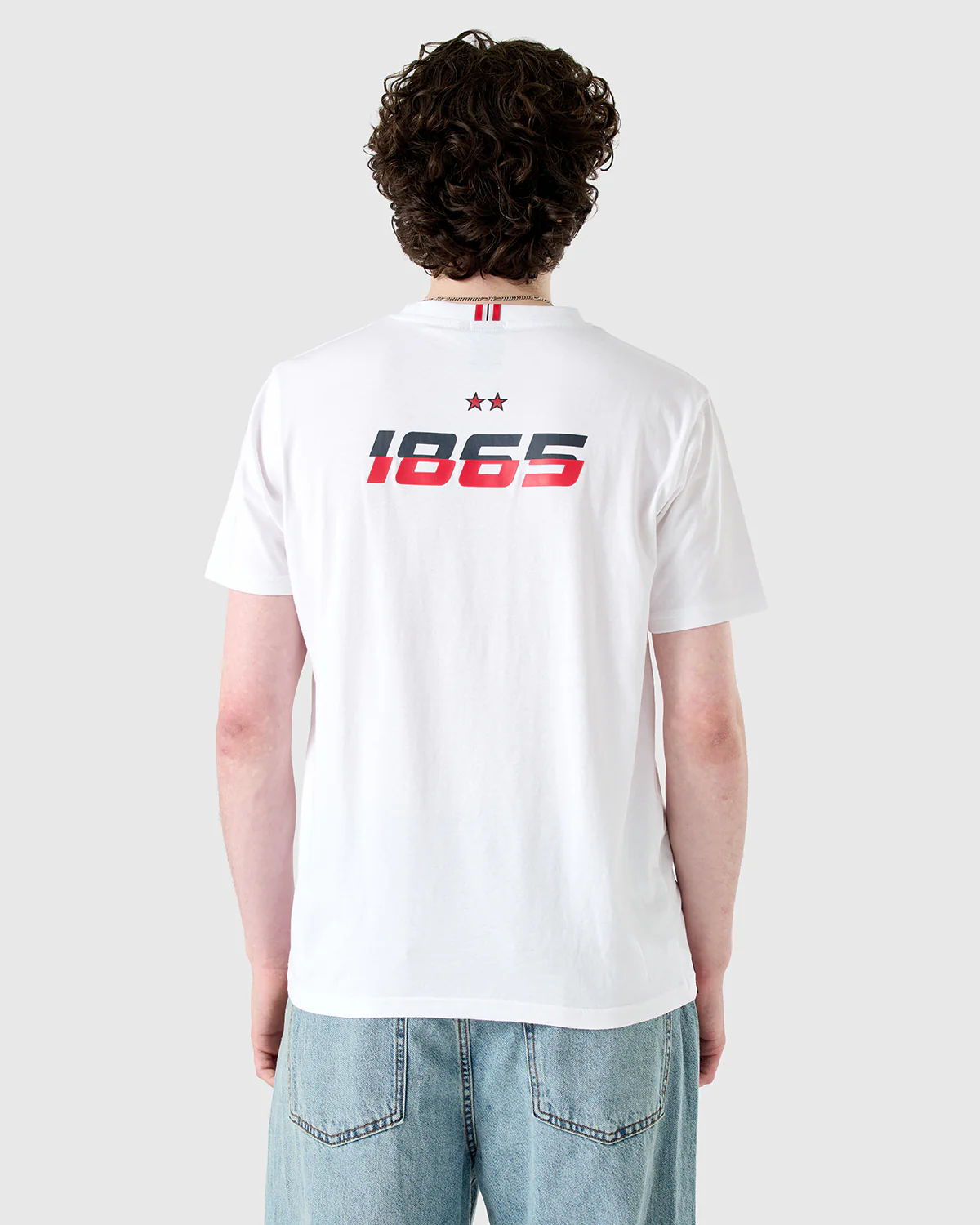 NFFC White Sports Casual 1865 Print T-Shirt - Image 2