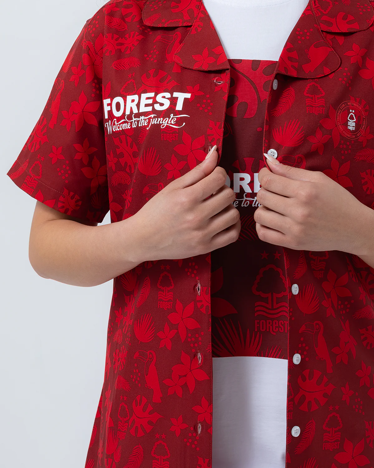 NFFC Women's Jungle All Over Print Shirt - Image 4