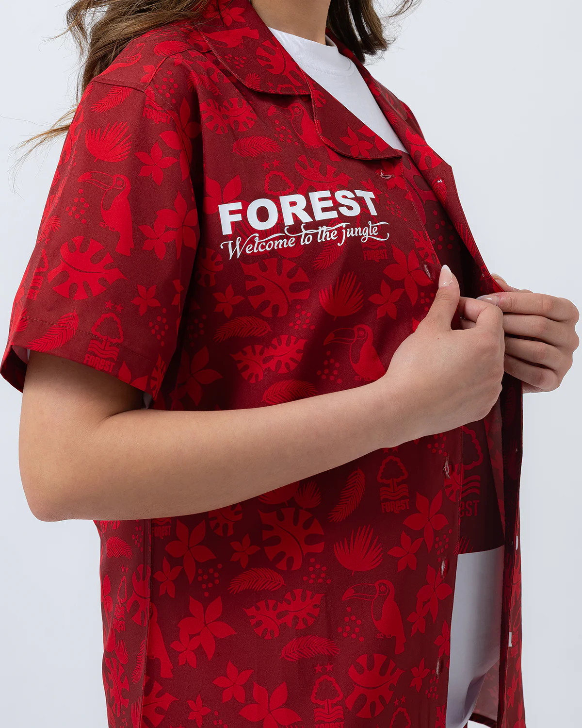 NFFC Women's Jungle All Over Print Shirt - Image 5