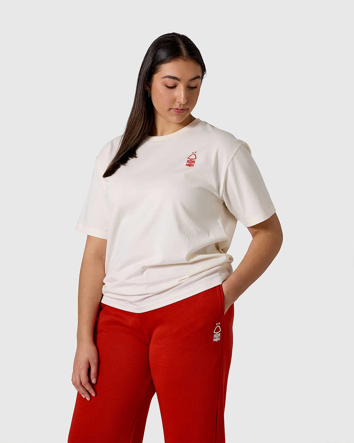 NFFC Women's Mist Back Print Ecru T-Shirt - Image 2