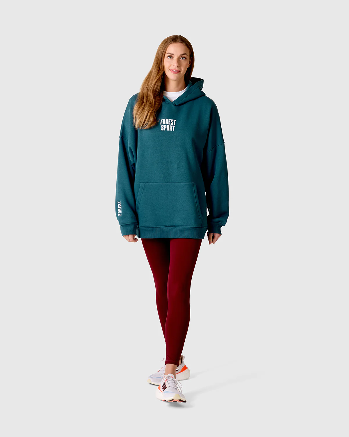 NFFC Women's Oversized Petrol Hoodie - Image 3