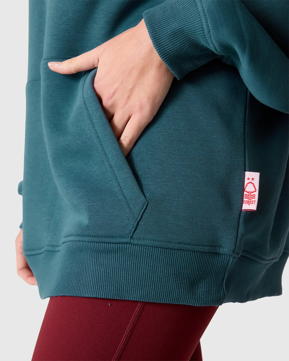 NFFC Women's Oversized Petrol Hoodie - Image 6