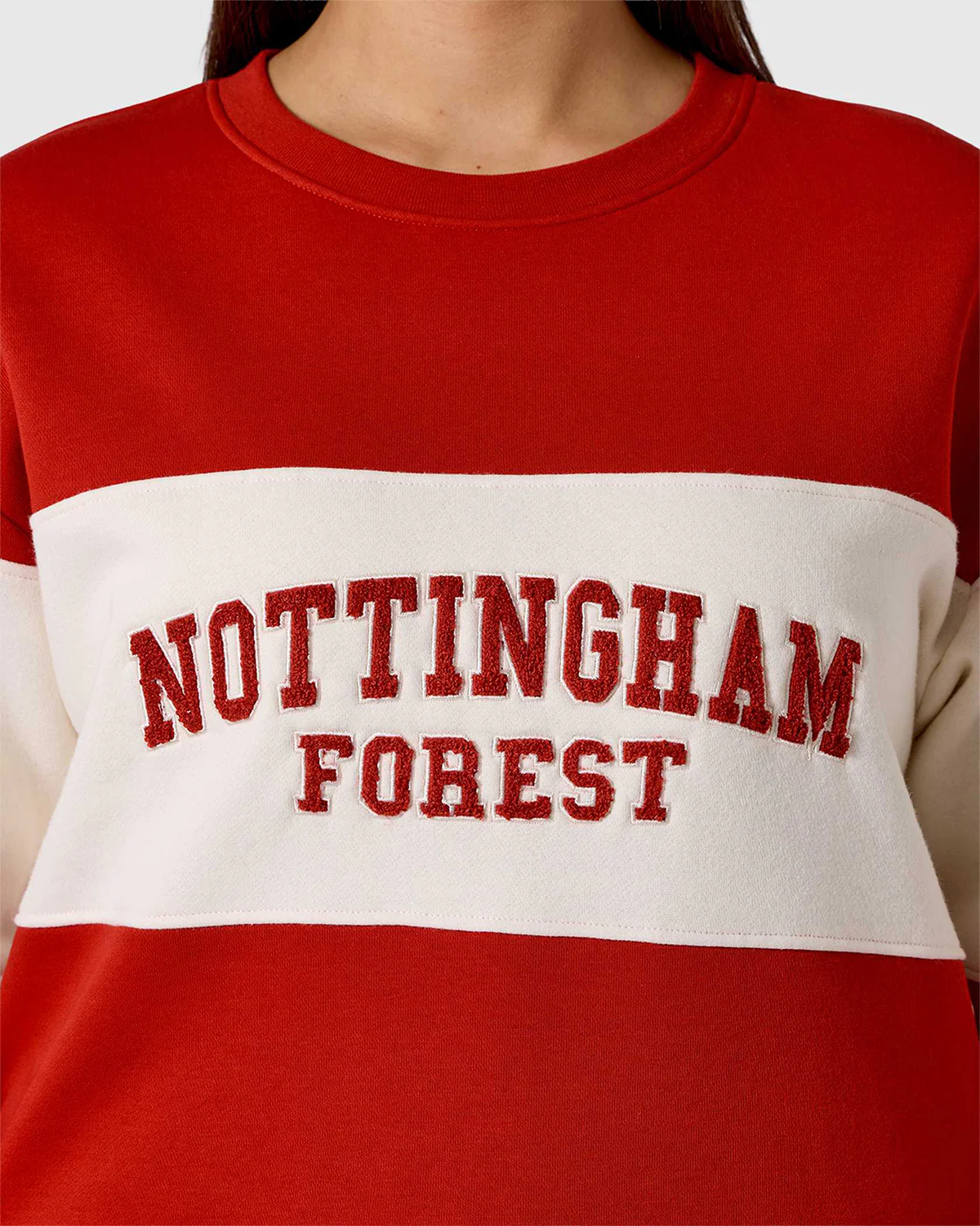 NFFC Women's Panelled Crewneck Sweatshirt - Image 3