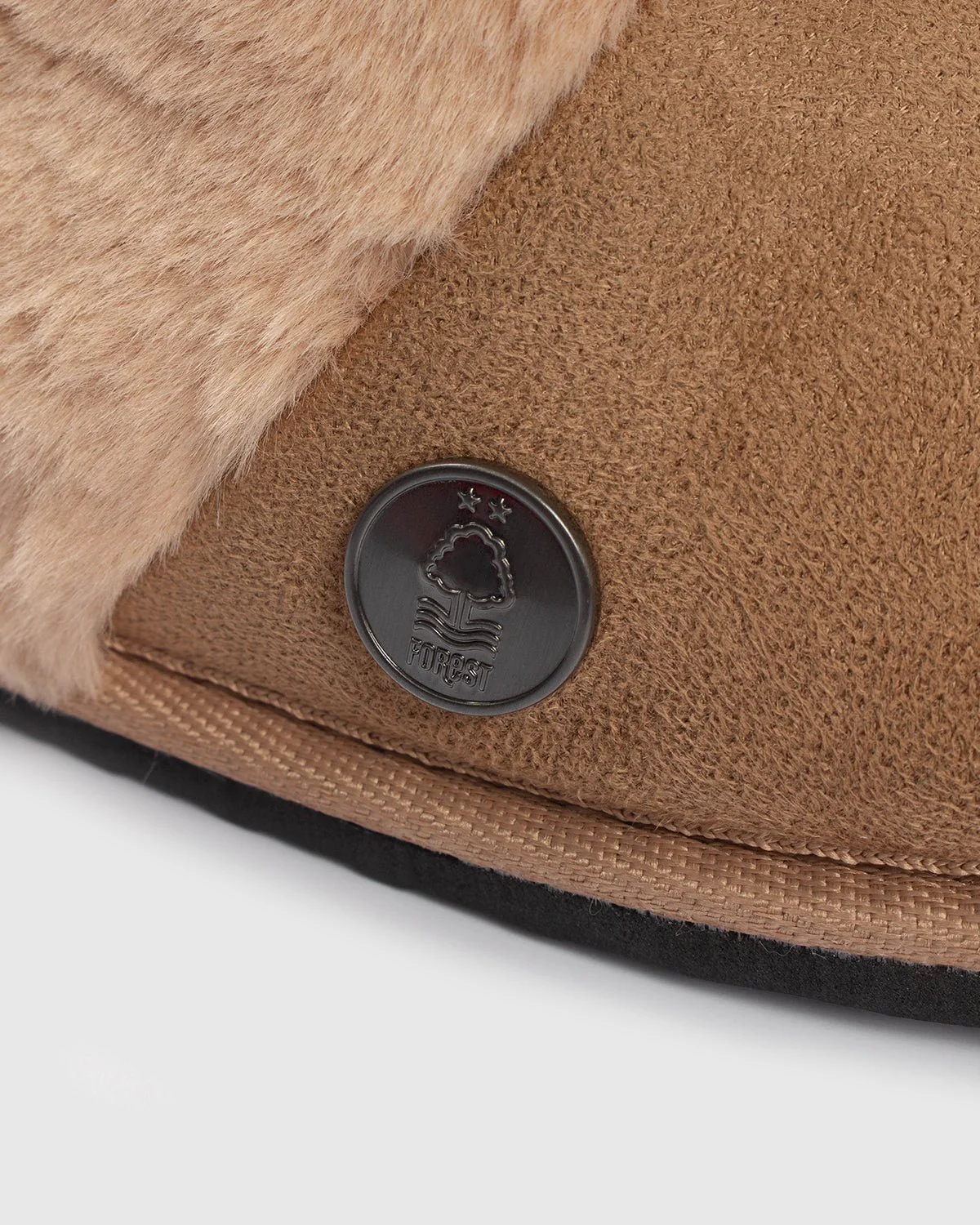 NFFC Women's Tan Faux Fur Slippers - Image 3