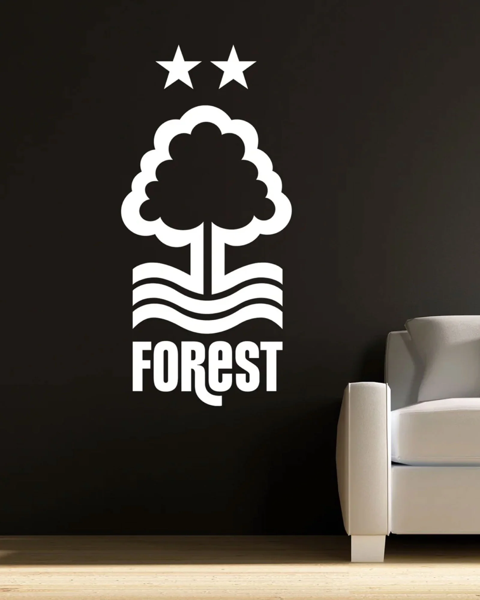 NFFC Crest Wall Sticker - Image 2