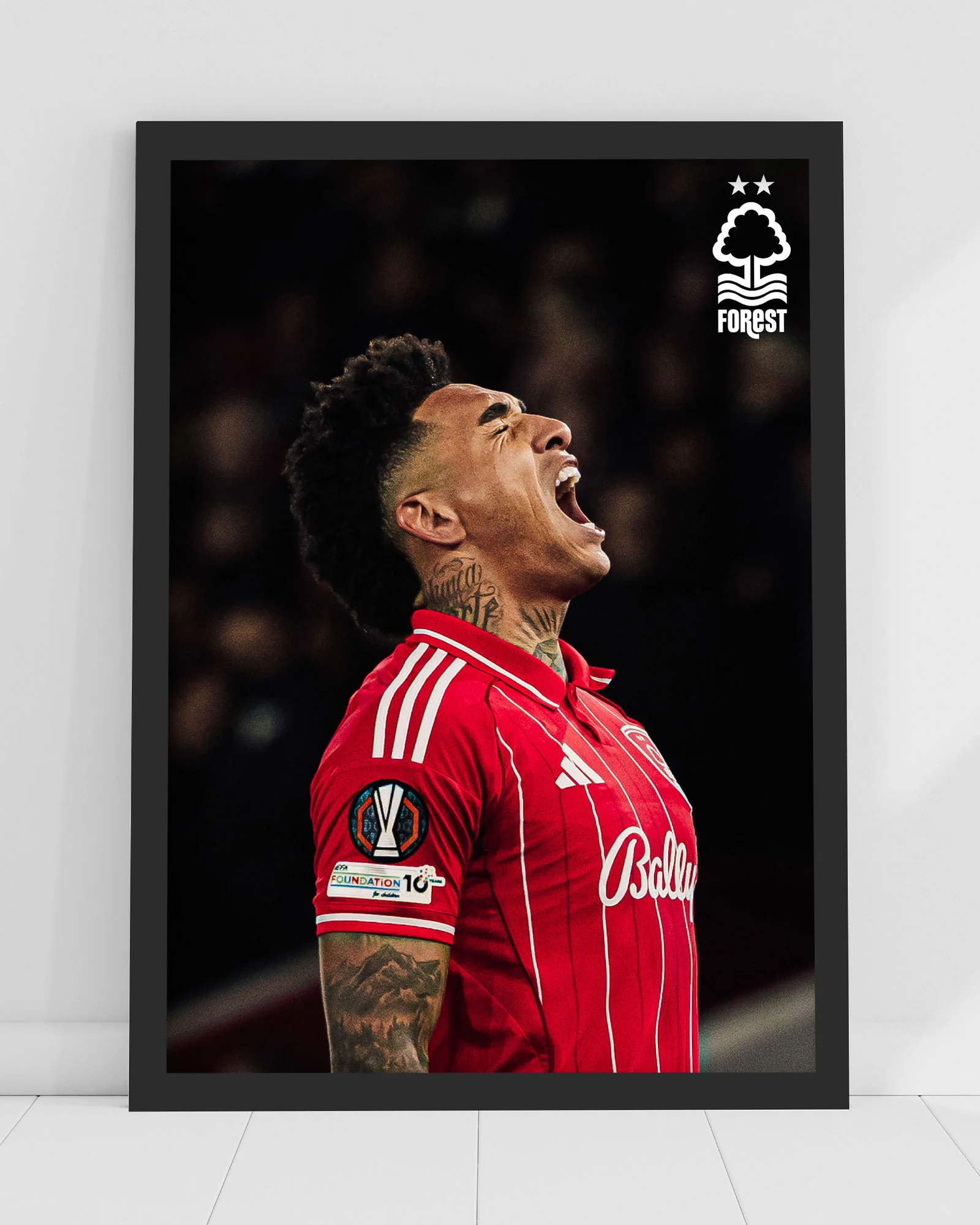 NFFC Igor Jesus Action Shot Print - Framed/Unframed