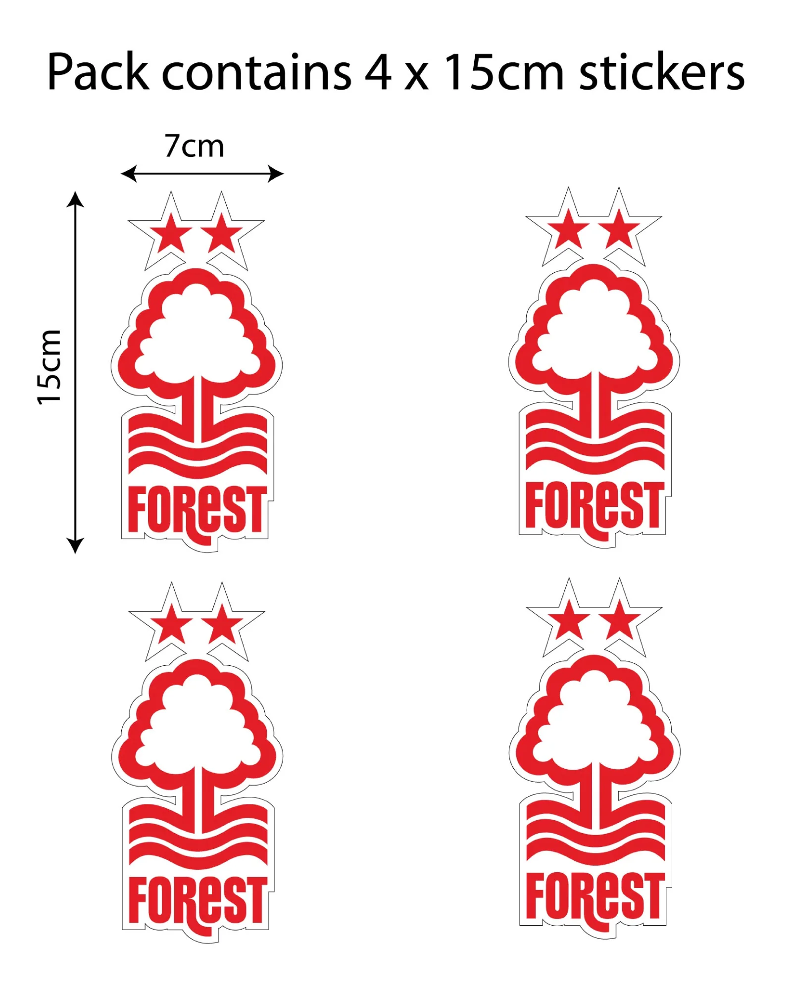 NFFC Car Sticker Pack - Image 2