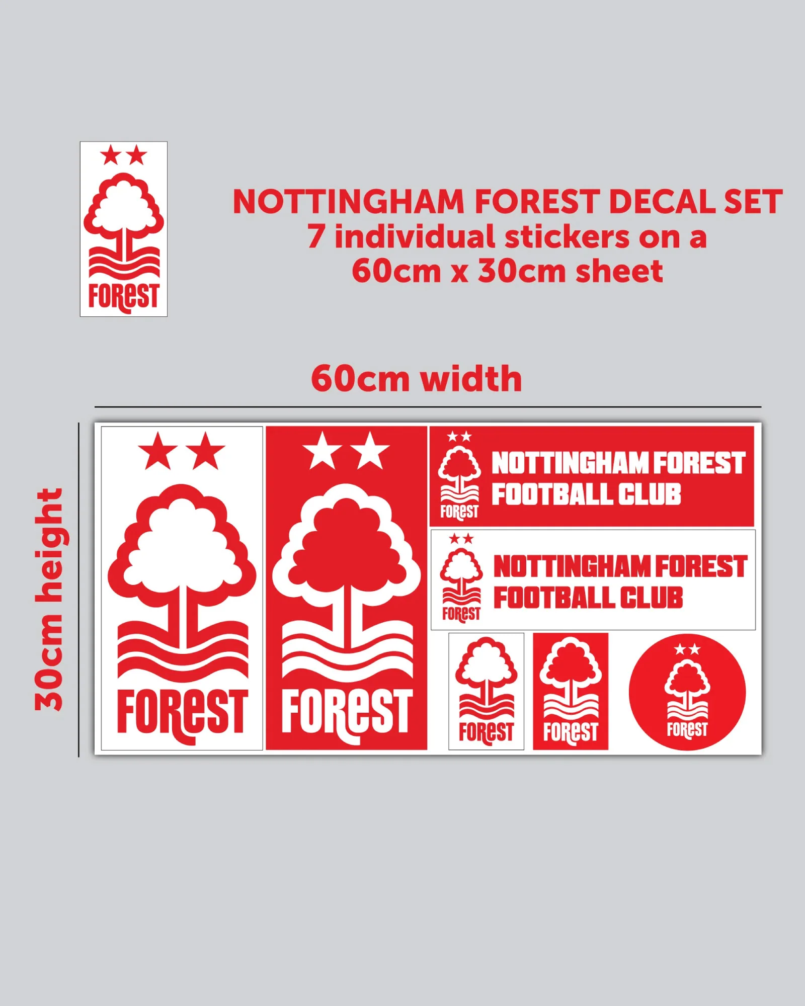 NFFC Decal Sticker Set - Image 3